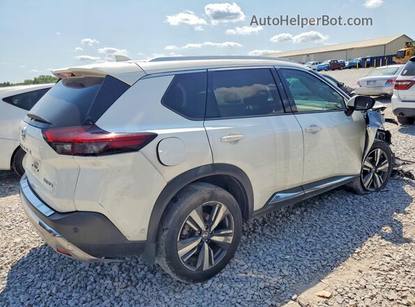 JN8AT3DC4MW104144 2021 NISSAN ROGUE Белый Задняя правая четверть