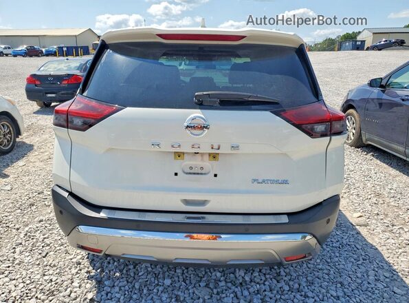 JN8AT3DC4MW104144 2021 NISSAN ROGUE Белый Вид сзади