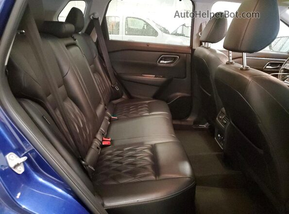 JN8AT3DD1MW320204 2021 NISSAN ROGUE Blue უკანა სალონის ხედი