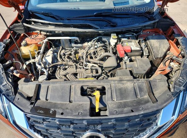 JN8AT3DD2MW314038 2021 NISSAN ROGUE Orange Вид підкапотного простору