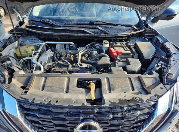 JN8AT3DDXMW318497 2021 NISSAN ROGUE Бирюзовый Вид подкапотного пространства