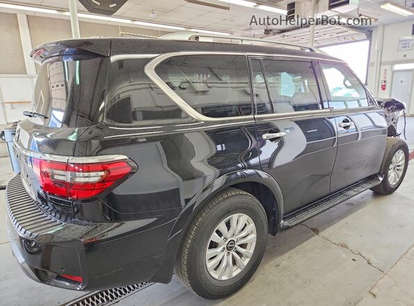 JN8AY2AD3R9707472 2024 NISSAN ARMADA Black Հետևի աջ
