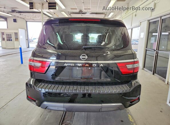 JN8AY2AD3R9707472 2024 NISSAN ARMADA Black Հետևի տեսք