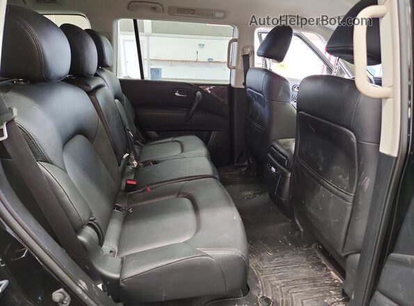 JN8AY2AD3R9707472 2024 NISSAN ARMADA Black Սալոնի հետևի տեսք