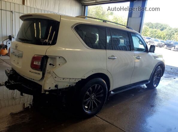 JN8AY2NE1H9700151 2017 NISSAN ARMADA Белый Задняя правая четверть