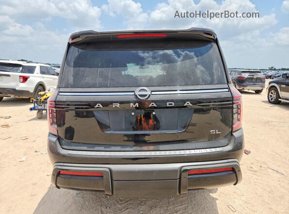JN8AY3BA7T9030752 2026 NISSAN ARMADA Black Widok z tyłu