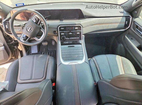 JN8AY3BA7T9030752 2026 NISSAN ARMADA Black Widok deski rozdzielczej