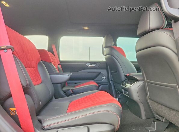 JN8AY3FBXT9122375 2026 NISSAN ARMADA Black Rear interior view