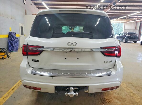 JN8AZ2NE7K9229725 2019 INFINITI QX80 Белый Вид сзади