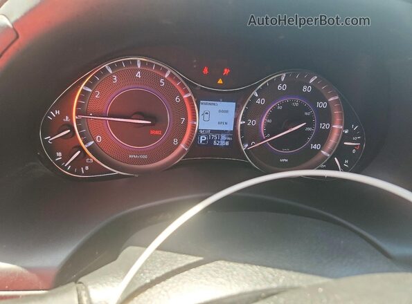 JN8AZ2NF2H9642007 2017 INFINITI QX80 Black Вид щитка приладів