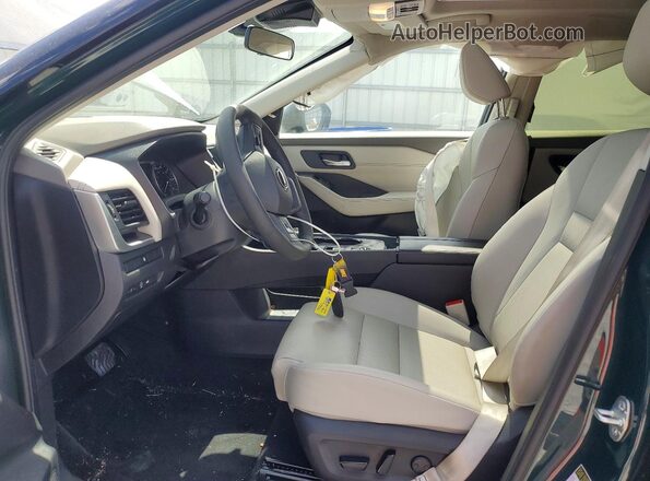 JN8BT3BA7TW331316 2026 NISSAN ROGUE Зеленый Вид салона спереди