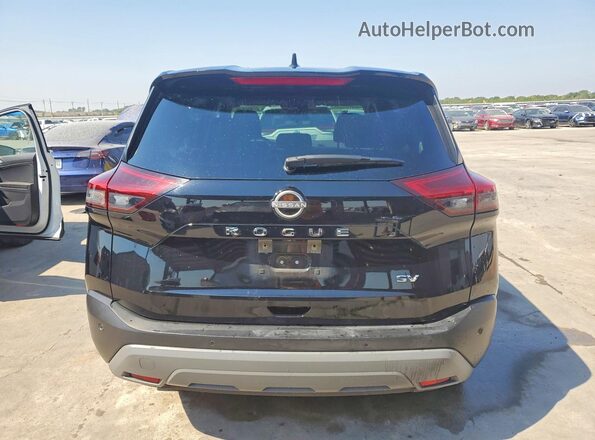 JN8BT3BA9PW406247 2023 NISSAN ROGUE Черный Вид сзади