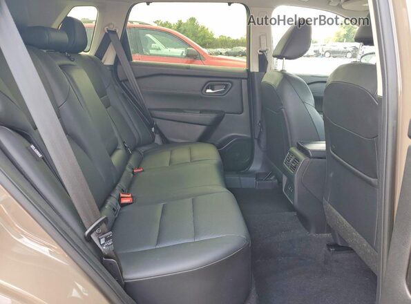 JN8BT3BB4RW447316 2024 NISSAN ROGUE Brown Rear interior view