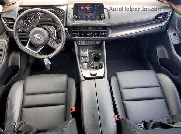 JN8BT3BB5PW202702 2023 NISSAN ROGUE Черный Вид панели приборов