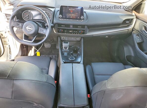 JN8BT3BB8PW479814 2023 NISSAN ROGUE White Widok deski rozdzielczej