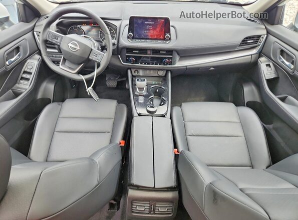 JN8BT3BB9SW429951 2025 NISSAN ROGUE White წინა პანელის ხედი