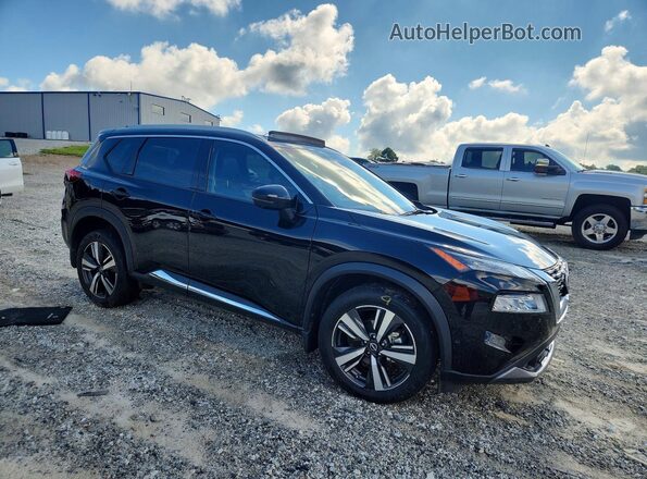 JN8BT3CA2PW407030 2023 NISSAN ROGUE Black წინა მარჯვენა