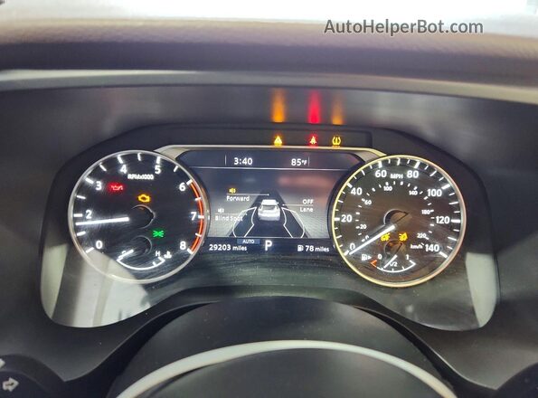JN8BT3CB0PW182339 2023 NISSAN ROGUE Gray Widok zestawu wskaźników