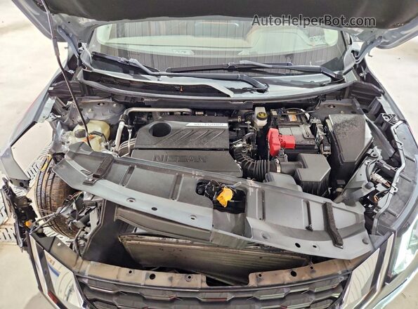 JN8BT3CB0PW182339 2023 NISSAN ROGUE Gray Widok komory silnika