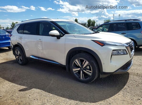 JN8BT3CB1PW213775 2023 NISSAN ROGUE Белый Передняя правая четверть