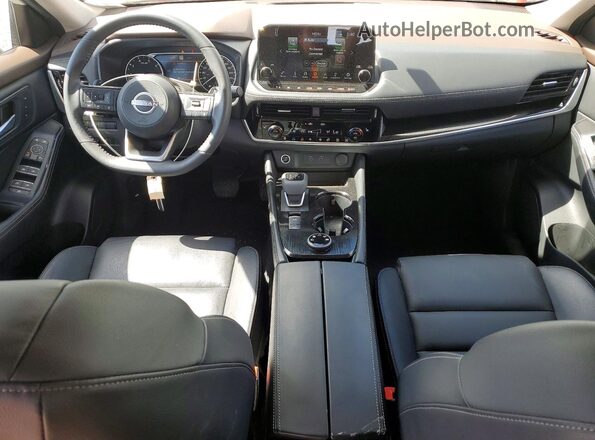 JN8BT3CB1PW213775 2023 NISSAN ROGUE Белый Вид панели приборов