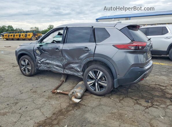 JN8BT3CB3PW465821 2023 NISSAN ROGUE Gray Trasero izquierdo