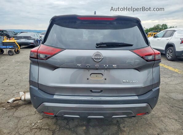 JN8BT3CB3PW465821 2023 NISSAN ROGUE Gray Vista trasera