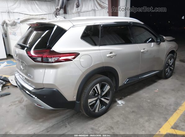 JN8BT3DC5PW103898 2023 NISSAN ROGUE Champagne Rear right