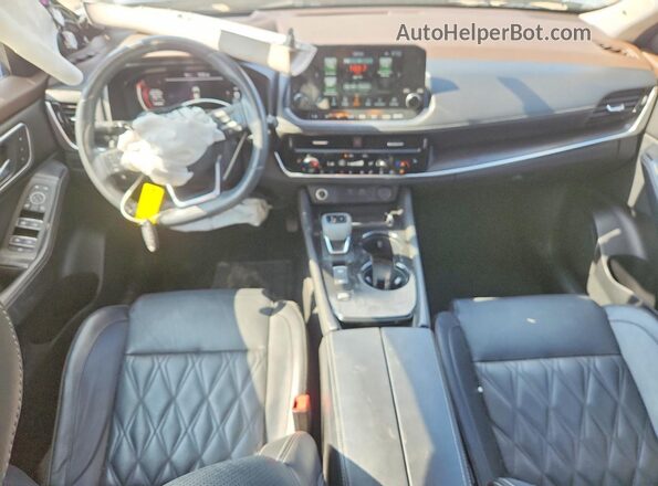 JN8BT3DC6NW121002 2022 NISSAN ROGUE Gray Առջևի վահանակի տեսք