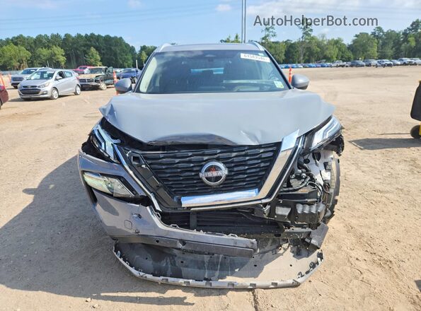 JN8BT3DC6NW121002 2022 NISSAN ROGUE Gray Դիմացի տեսք