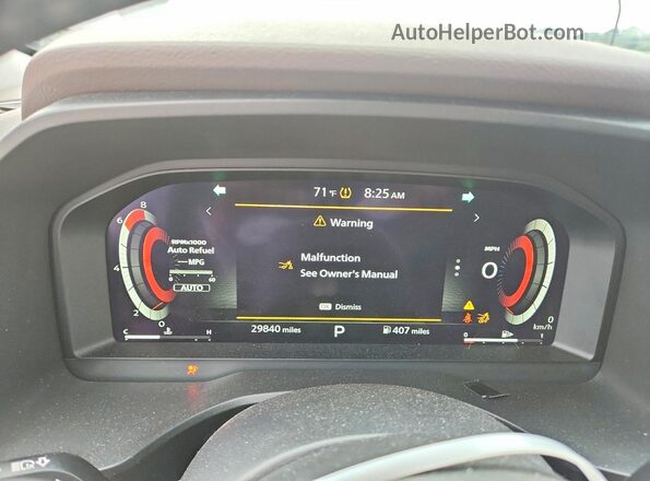 JN8BT3DD0PW309039 2023 NISSAN ROGUE Blue Instrument cluster view