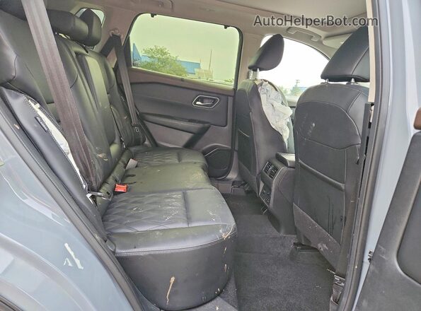 JN8BT3DD0PW309039 2023 NISSAN ROGUE Blue Rear seats view