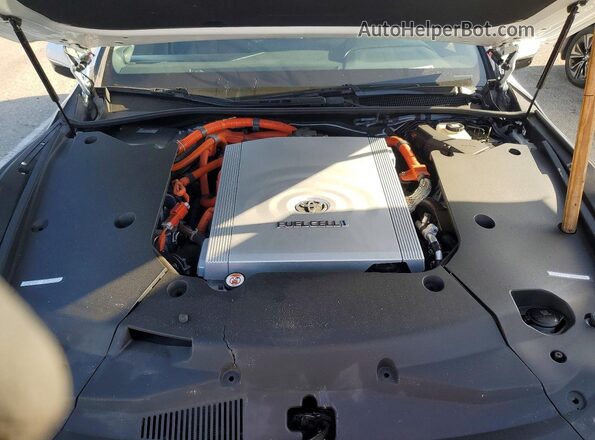 JTDAAAAA1PA011253 2023 TOYOTA MIRAI White Widok wnętrza z tyłu