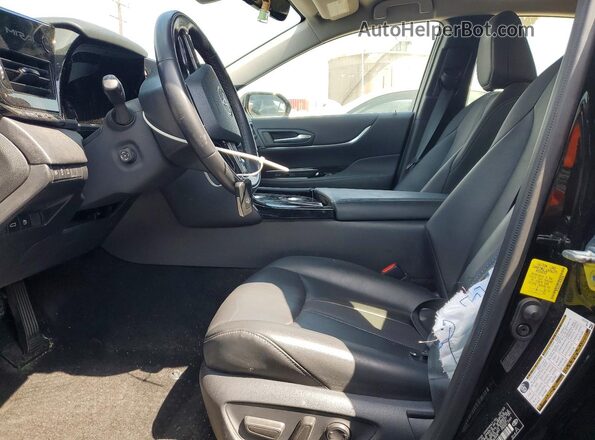 JTDAAAAAXPA008349 2023 TOYOTA MIRAI Black Widok wnętrza z przodu
