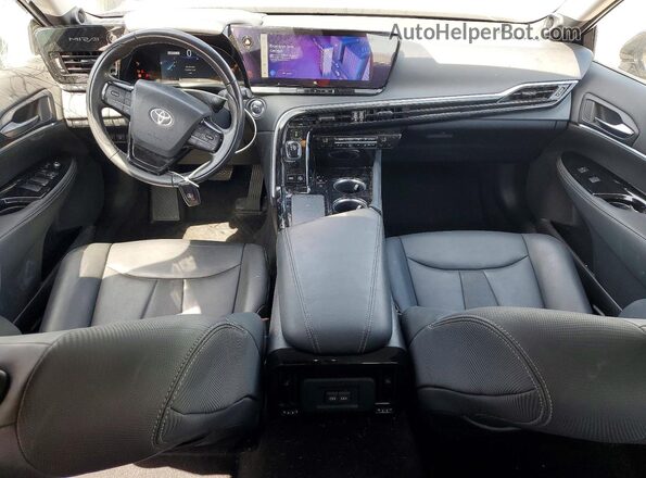 JTDAAAAAXPA008349 2023 TOYOTA MIRAI Black Widok deski rozdzielczej