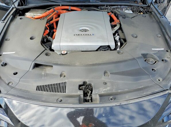 JTDAAAAAXPA008349 2023 TOYOTA MIRAI Black Widok wnętrza z tyłu