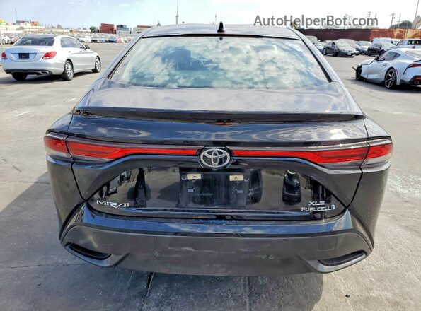 JTDAAAAAXPA008349 2023 TOYOTA MIRAI Black Widok z tyłu