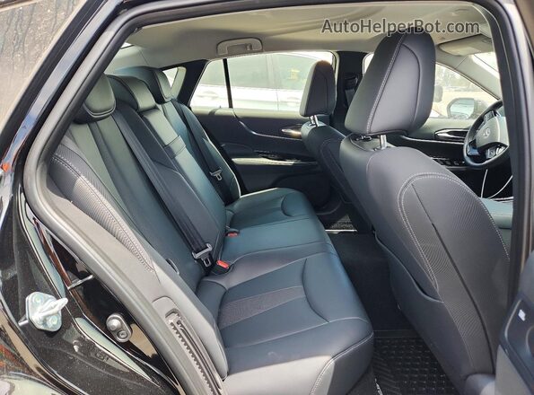 JTDAAAAAXSA012166 2025 TOYOTA MIRAI Black Հետևի նստատեղերի տեսք