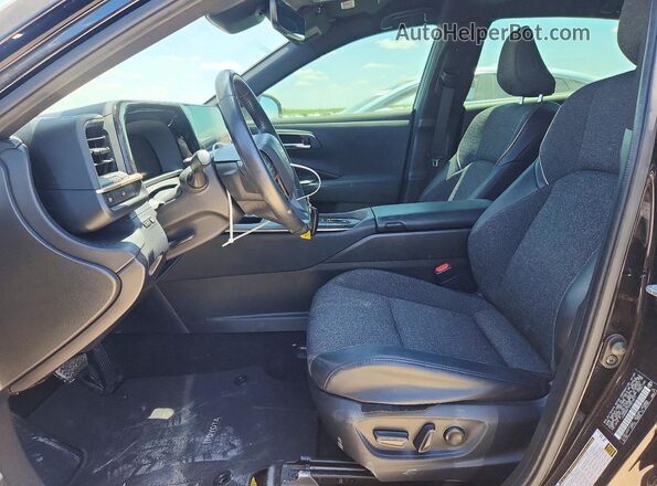 JTDAAAAF7P3013511 2023 TOYOTA CROWN Black Vista interior delantera