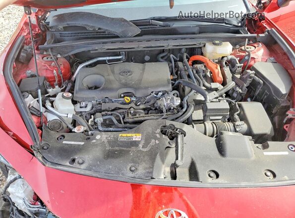 JTDAAAAF9P3015504 2023 TOYOTA CROWN Red Rear interior view