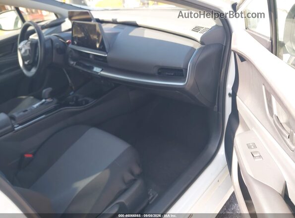 JTDACAAU1R3025259 2024 TOYOTA PRIUS White Vista interior delantera
