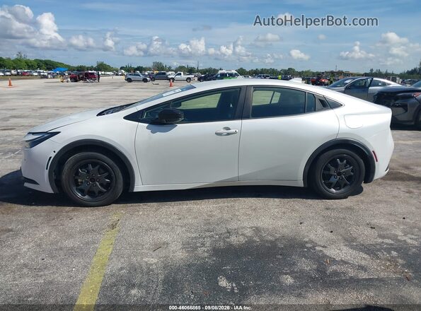 JTDACAAU1R3025259 2024 TOYOTA PRIUS White Vista interior de 360 grados