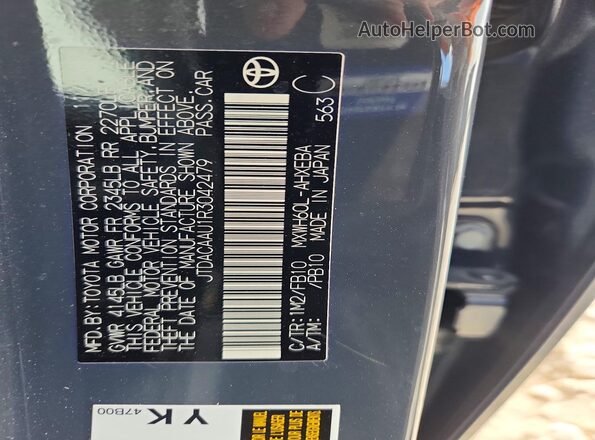 JTDACAAU1R3042479 2024 TOYOTA PRIUS Silver Widok komory silnika