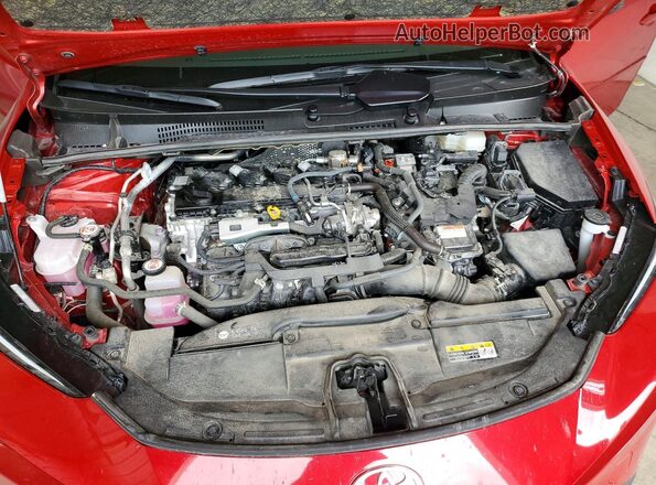 JTDACAAU5R3046597 2024 TOYOTA PRIUS Красный Вид задней части салона