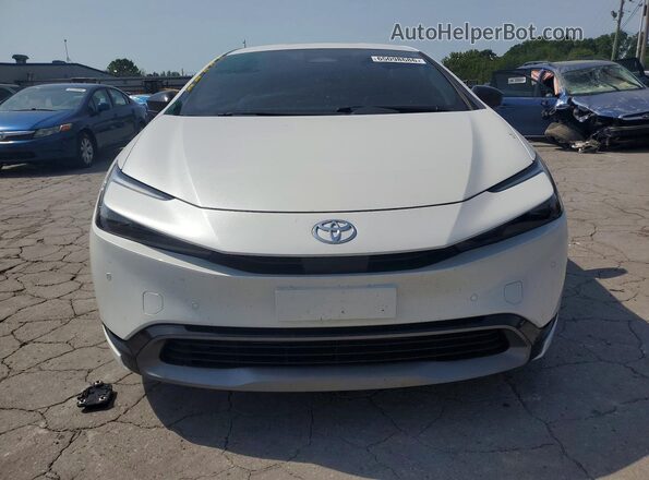 JTDACAAU6P3004503 2023 TOYOTA PRIUS White წინა ხედი