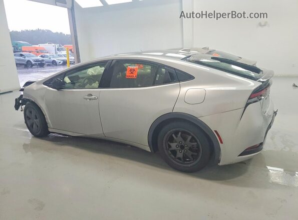 JTDACAAU6P3007546 2023 TOYOTA PRIUS Silver Հետևի ձախ