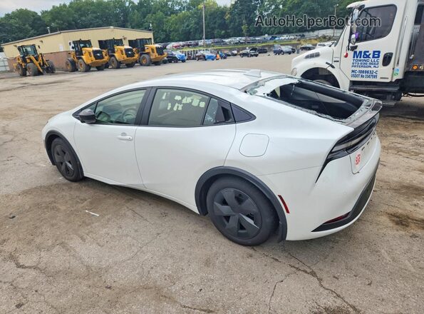 JTDACACU2S3053185 2025 TOYOTA PRIUS Белый Задняя левая четверть