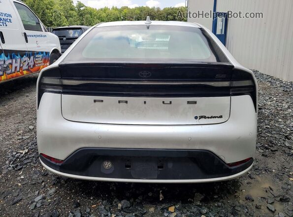 JTDACACU5P3000732 2023 TOYOTA PRIUS Белый Вид сзади