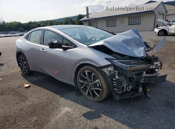 JTDACACUXS3040264 2025 TOYOTA PRIUS Серебряный Передняя правая четверть