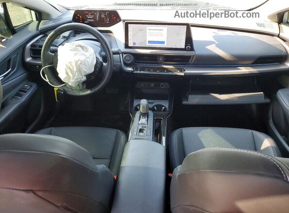 JTDADABU7R3014262 2024 TOYOTA PRIUS White წინა პანელის ხედი